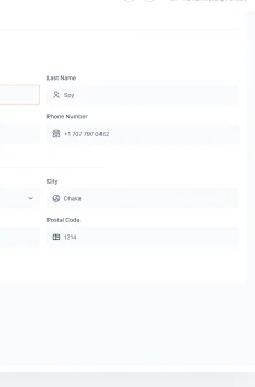 The LANDLUST settings screen, cropped at the edge of the strip