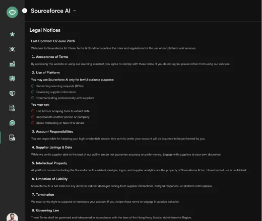 Sourceforce security settings
