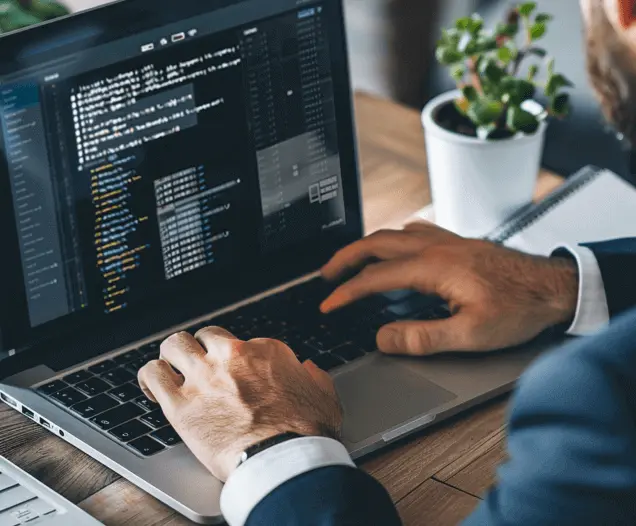 Engineer working on deployment pipelines and cloud infrastructure