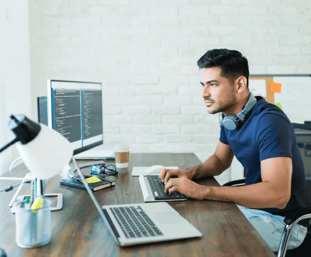 Developer migrating a WordPress site to a modern stack