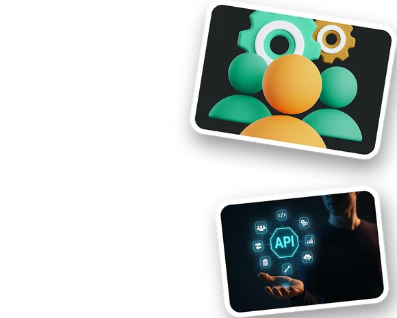AI-accelerated development project screens