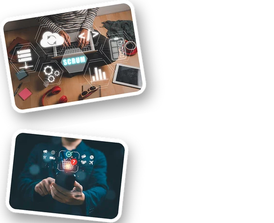AI landing page design work samples