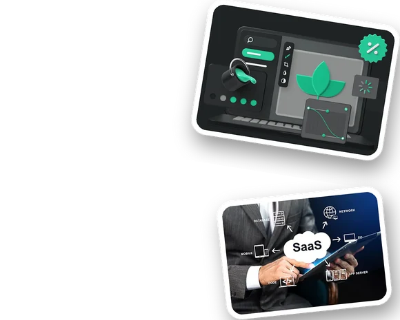 Interactive prototype design project screens
