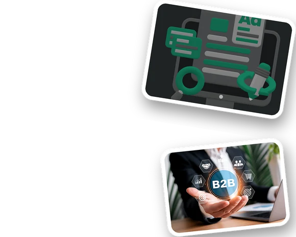 Market and user research project screens