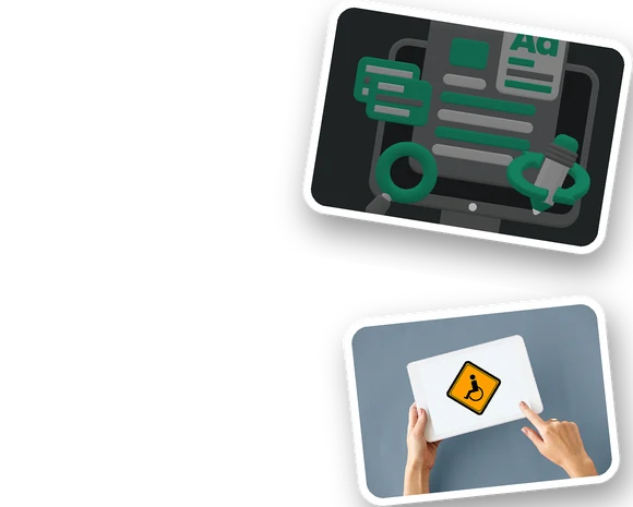 UX research and audit project screens