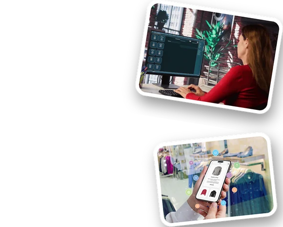 Marketing and corporate website redesign screens